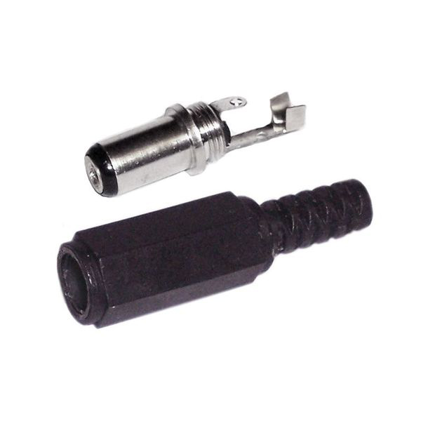 2.0mm X 5.5mm In-Line DC Power Plug - Click Image to Close